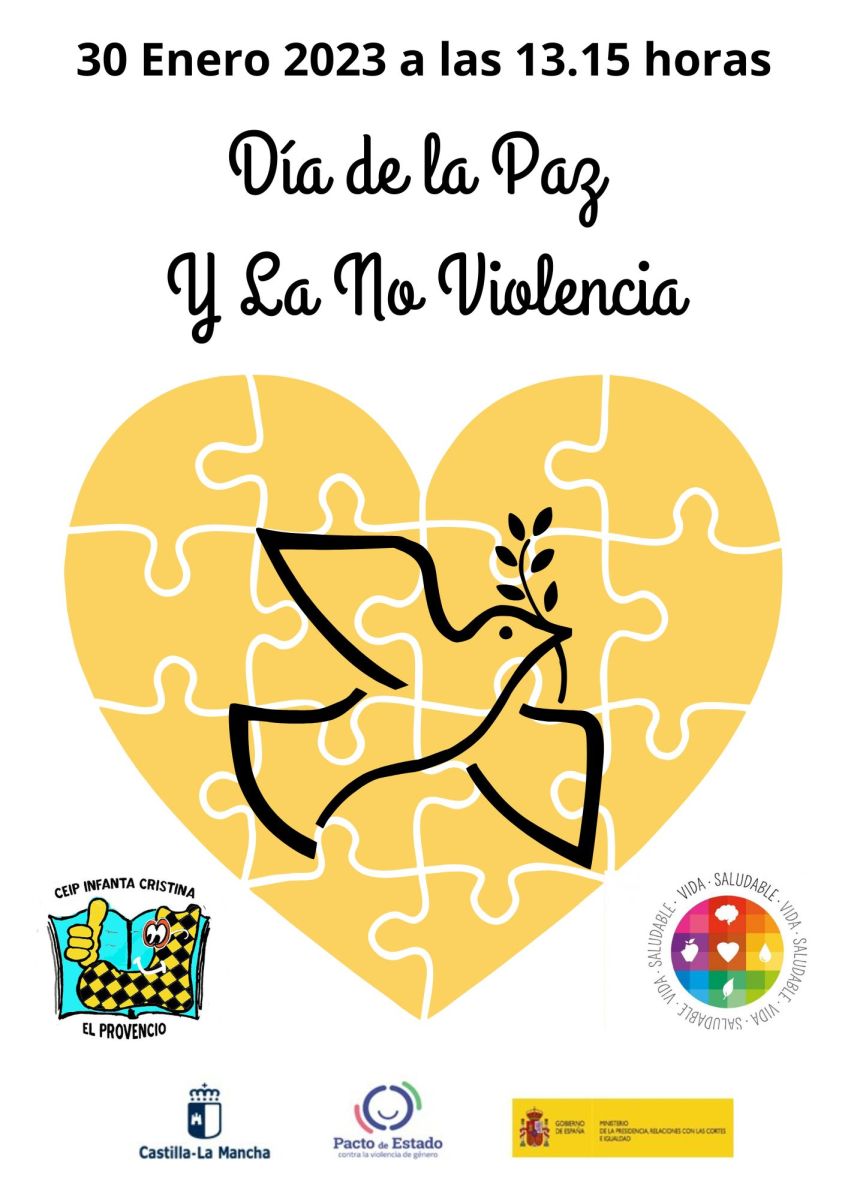 DÍA DE LA PAZ Y LA NO VIOLENCIA – CEIP INFANTA CRISTINA